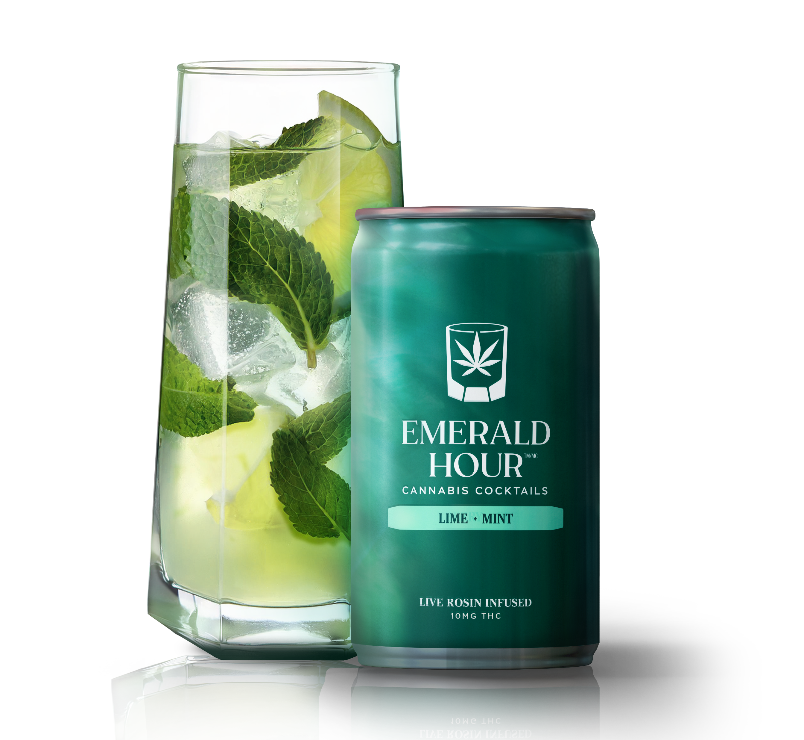 Emerald Hour Lime & Mint Cannabis Cocktail